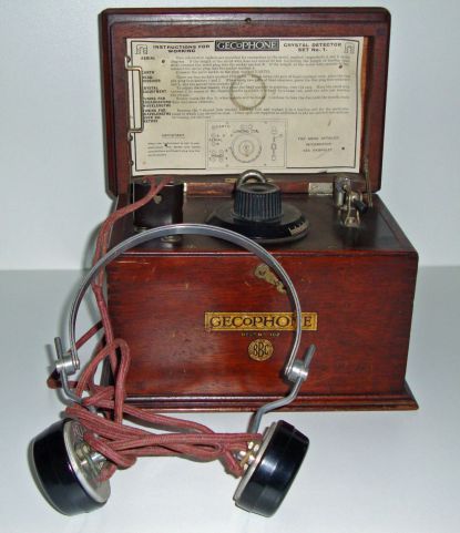 GecophoneNo1CrystalSetReceiver