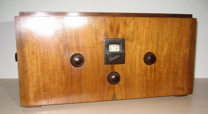 Audiola Detektormodtager- front