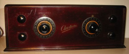 Audiola Type J520 4 Lampe Radiomodtager 1929
