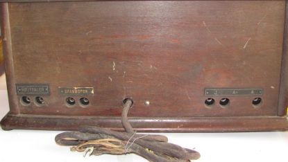 Unica 329B 3 Lamper Batteri Radiomodtager back