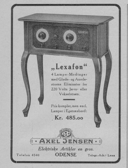 Lexafon 4 Lamper