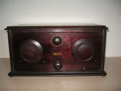 Unica 329B 3 Lamper Batteri Radiomodtager front