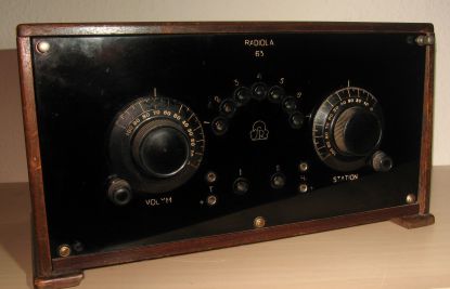 Radiola 63 Radiomodtager (Svensk)