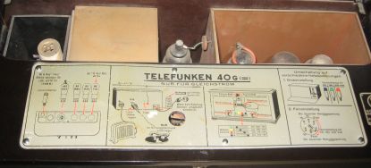 Telefunken 40G betjeningsvejledning