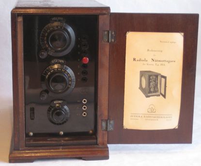 Radiola Type: 312L Radiomodtager