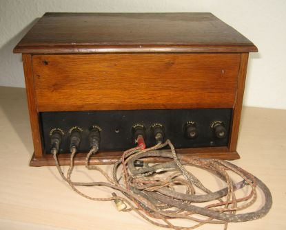 3 Lamper Togaformafon Batteri Radiomodtager back