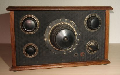 3 Lamper Togaformafon Batteri Radiomodtager